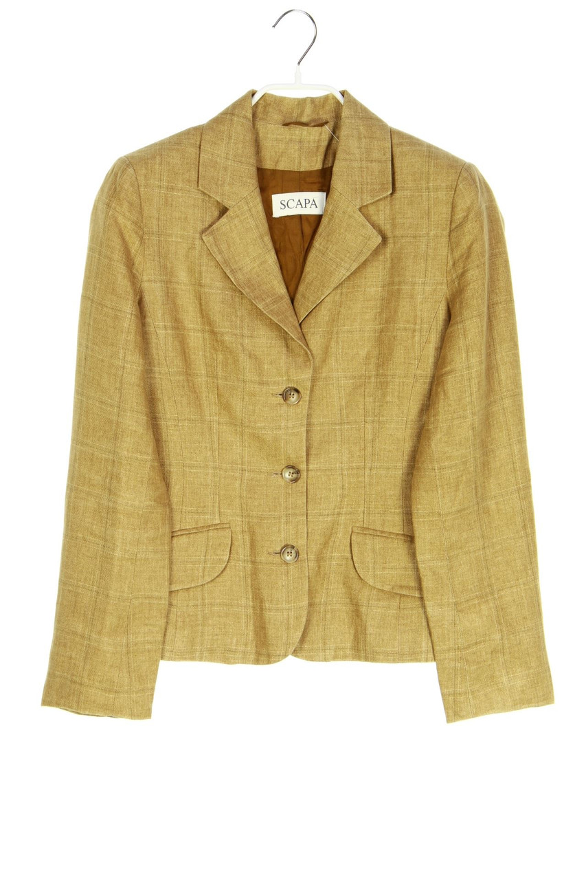 SCAPA - Blazer mit Karo-Muster - D 36
