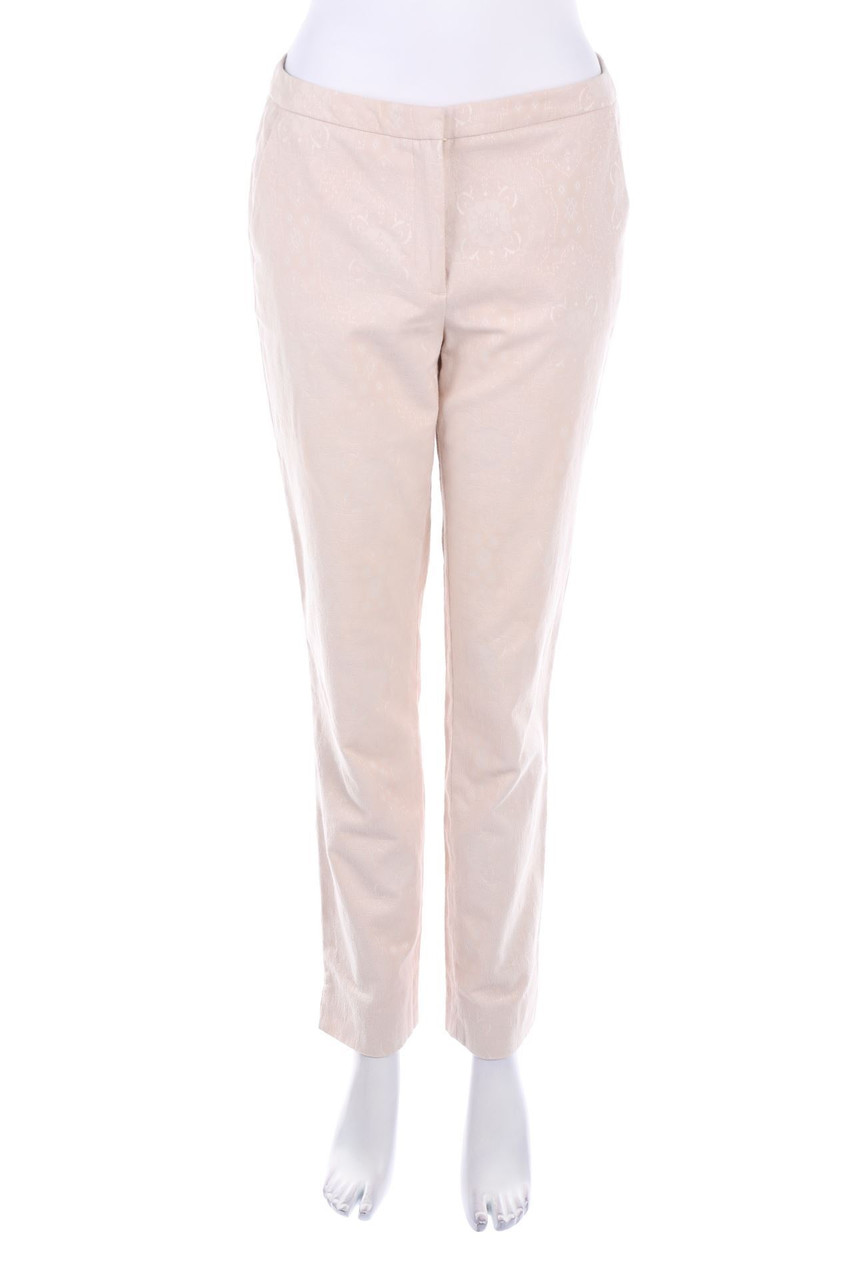 comma - Hose mit floralem Muster - D 36