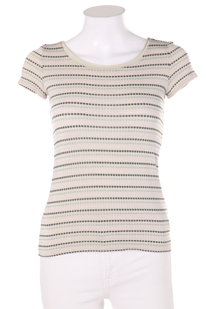 ARMANI COLLEZIONI - Kurzarm-Shirt mit Punkten - D 38