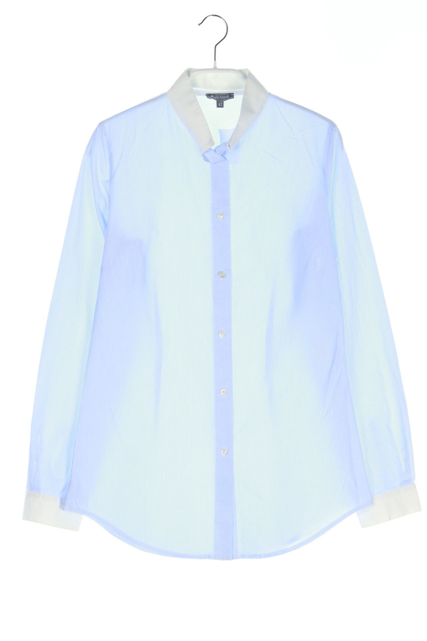 paolo tonali - Streifen-Bluse mit Leinen - D 36