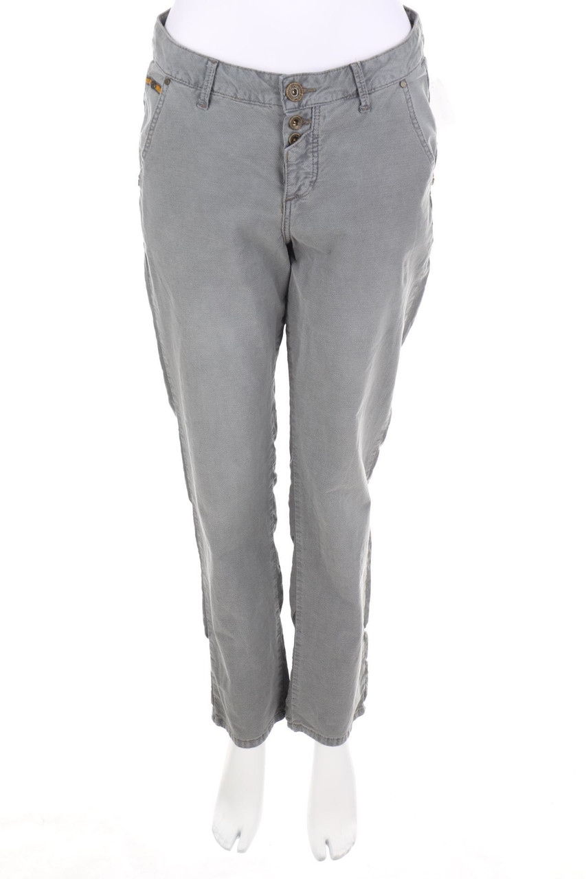 NILE atelier - Hose mit Logo-Patch - S