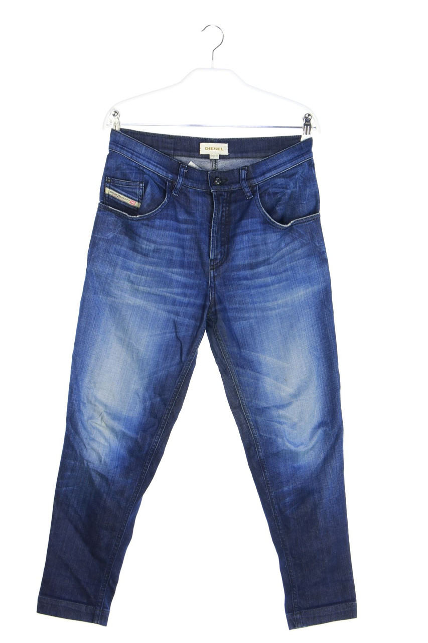 DIESEL - Jeans mit Logo-Patch - M
