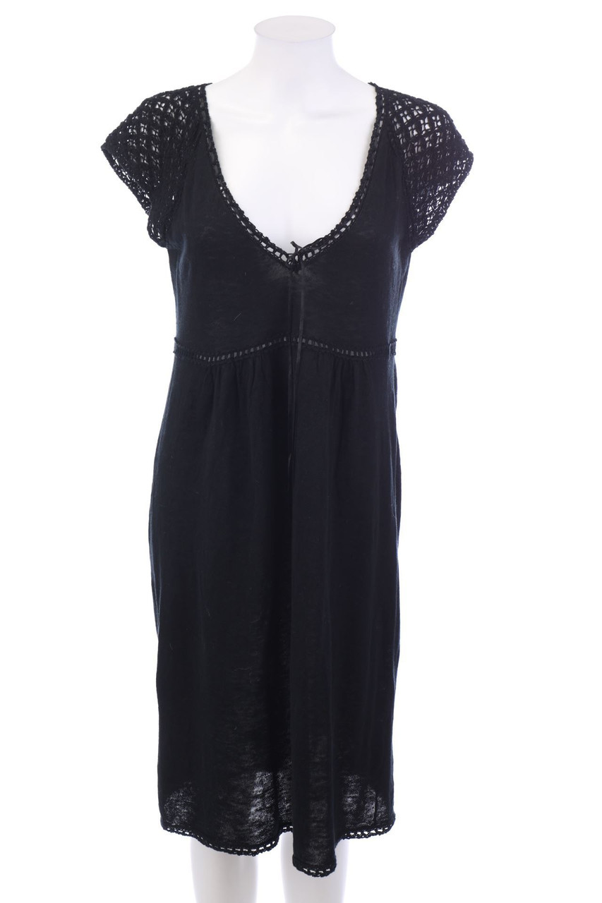 MAX&Co. tricot - Strickkleid mit Häkelspitze - L