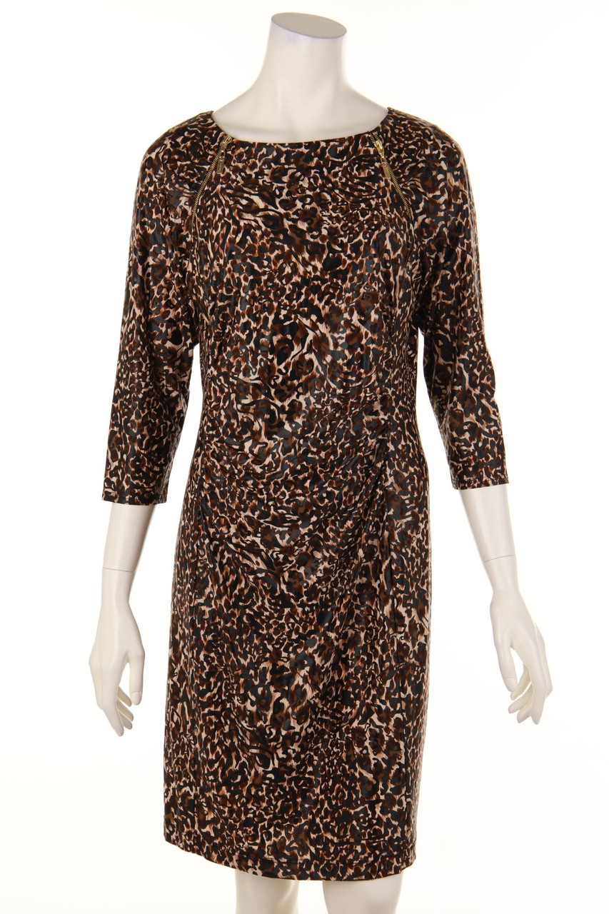 Joseph Ribkoff - Kleid mit Leo-Print - D 42