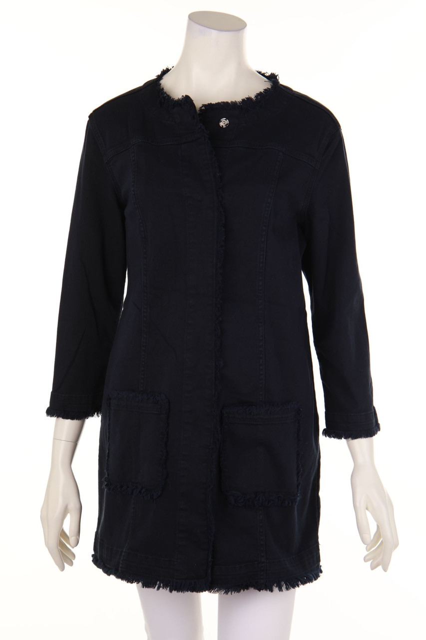 LIU JO JEANS - Jeans-Mantel mit Fransen - D 40-42