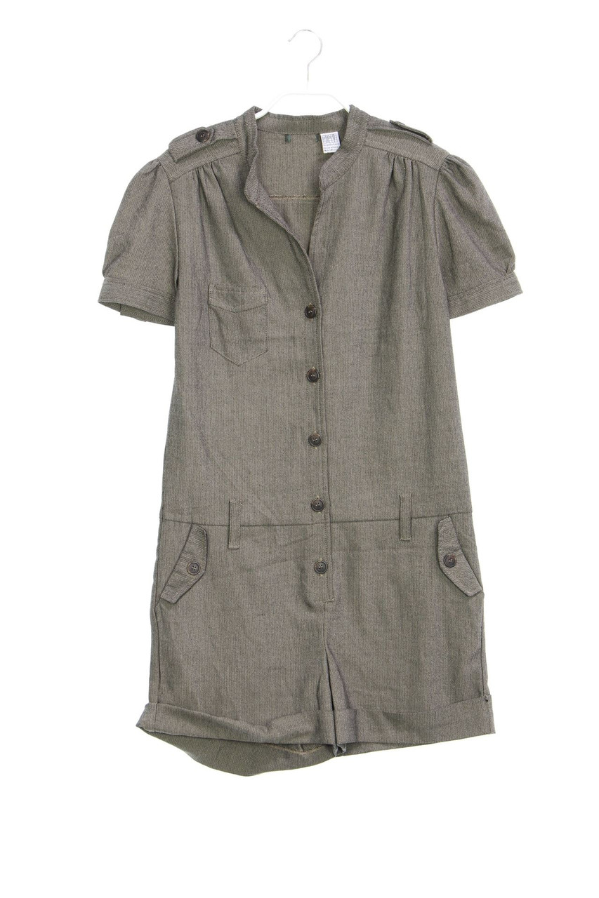 Ohne Label - Playsuit mit Riegeln - D 34