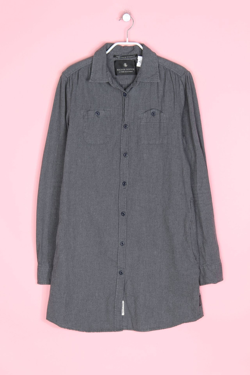 MAISON SCOTCH - Kleid mit Elbow Patches - D 38