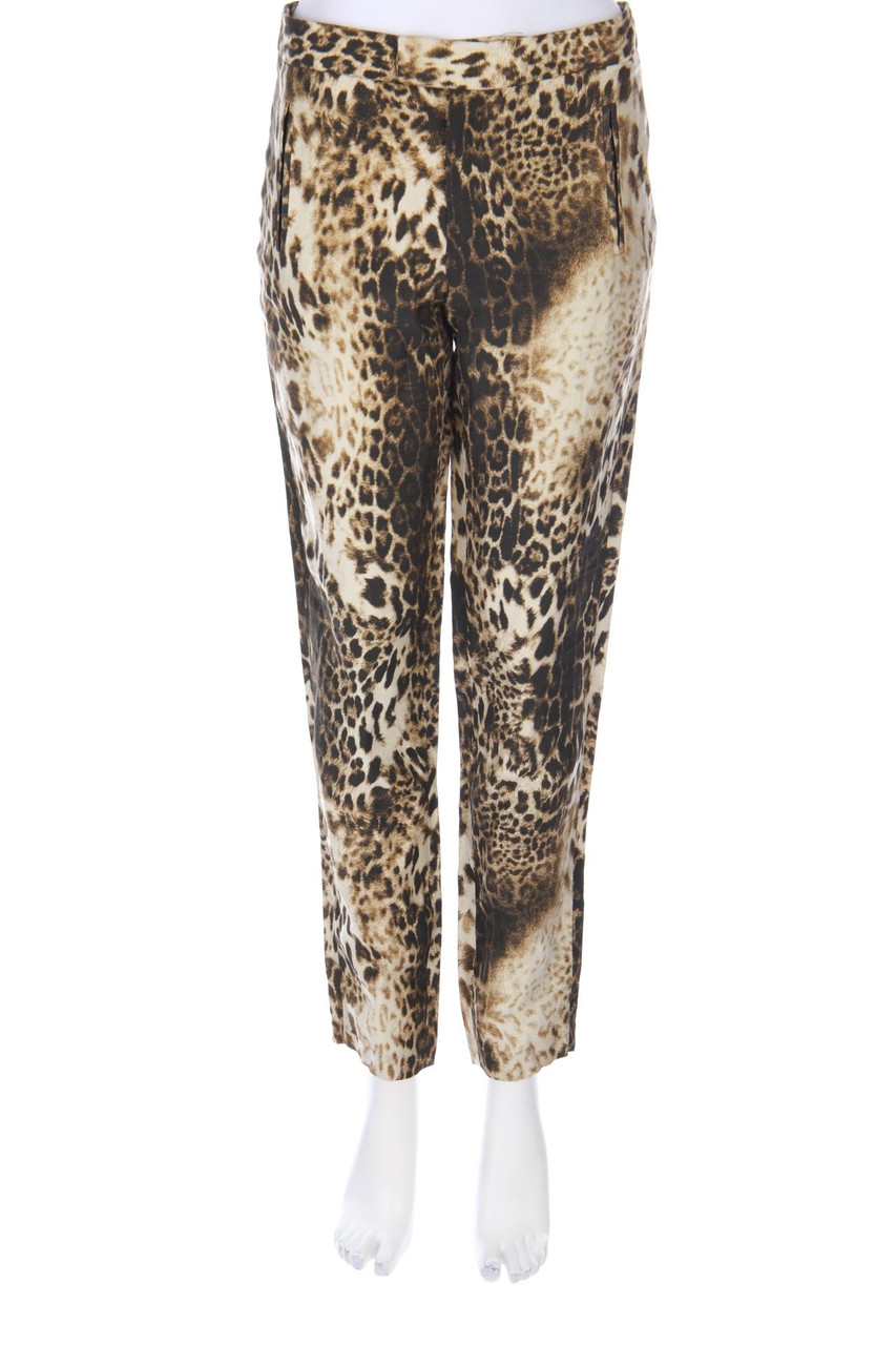 maje - Hose mit Leo-Print - D 38