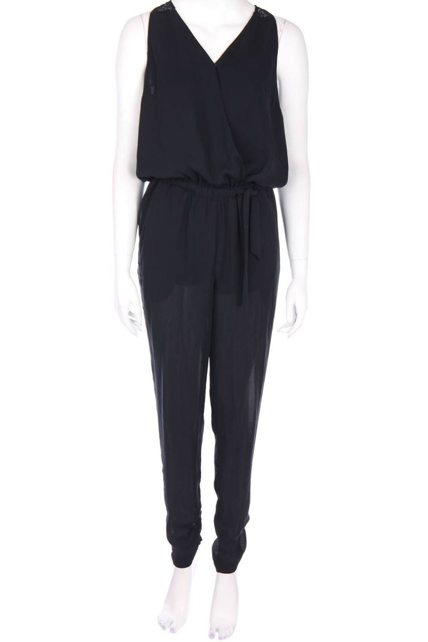 Pepe Jeans - Jumpsuit mit Spitzen-Einsatz - S