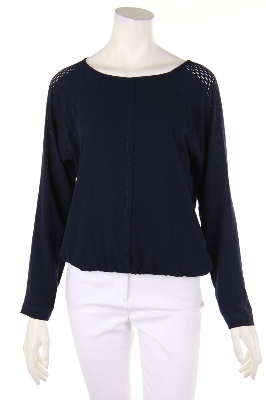 MARC CAIN - Longsleeve-Shirt mit Cut-outs - D 36