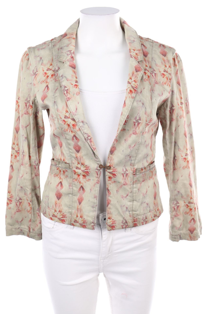 NILE atelier - Garment Dyed-Blazer mit Print - XS