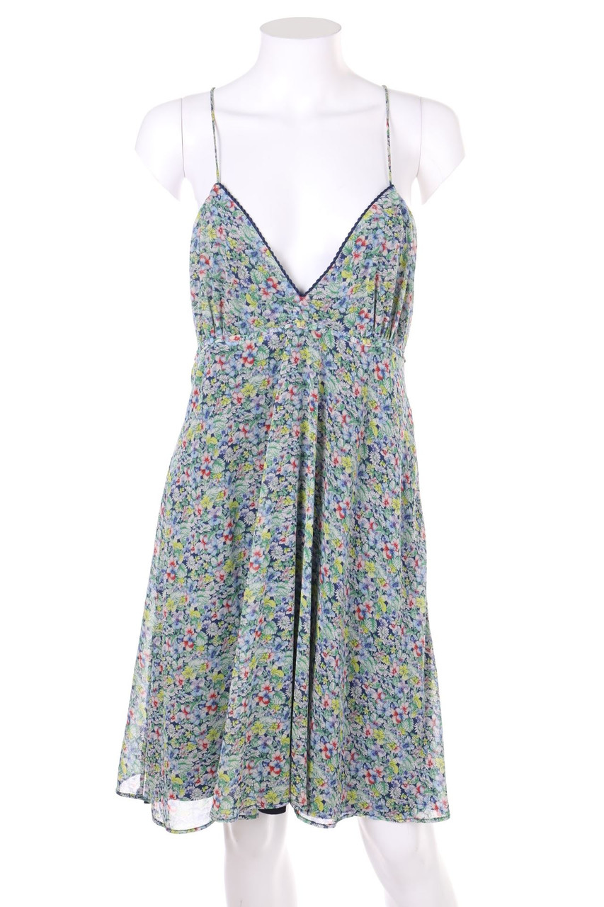MANGO - Kleid mit Blumen-Print - L