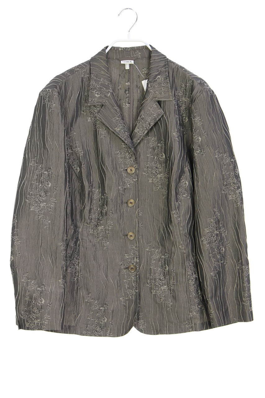 LEBEK COLLECTION - Blazer mit floralem Muster - D 46