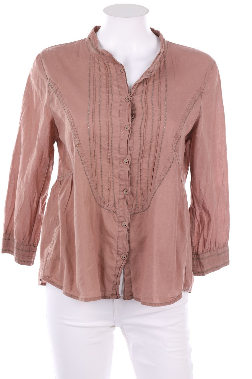 NILE atelier - Bluse mit Roll-up-Manschette - S