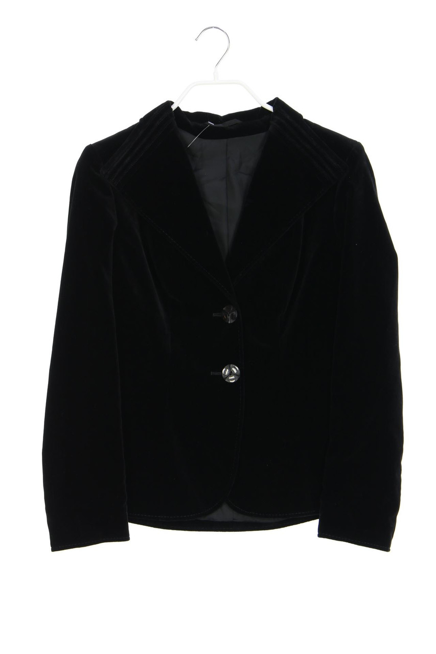 petite mademoiselle - Vintage-Samt-Blazer mit Steppung - D 36