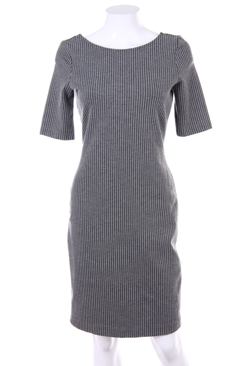 ESPRIT - Kleid aus Viskose-Mix mit Rückenausschnitt - D 38