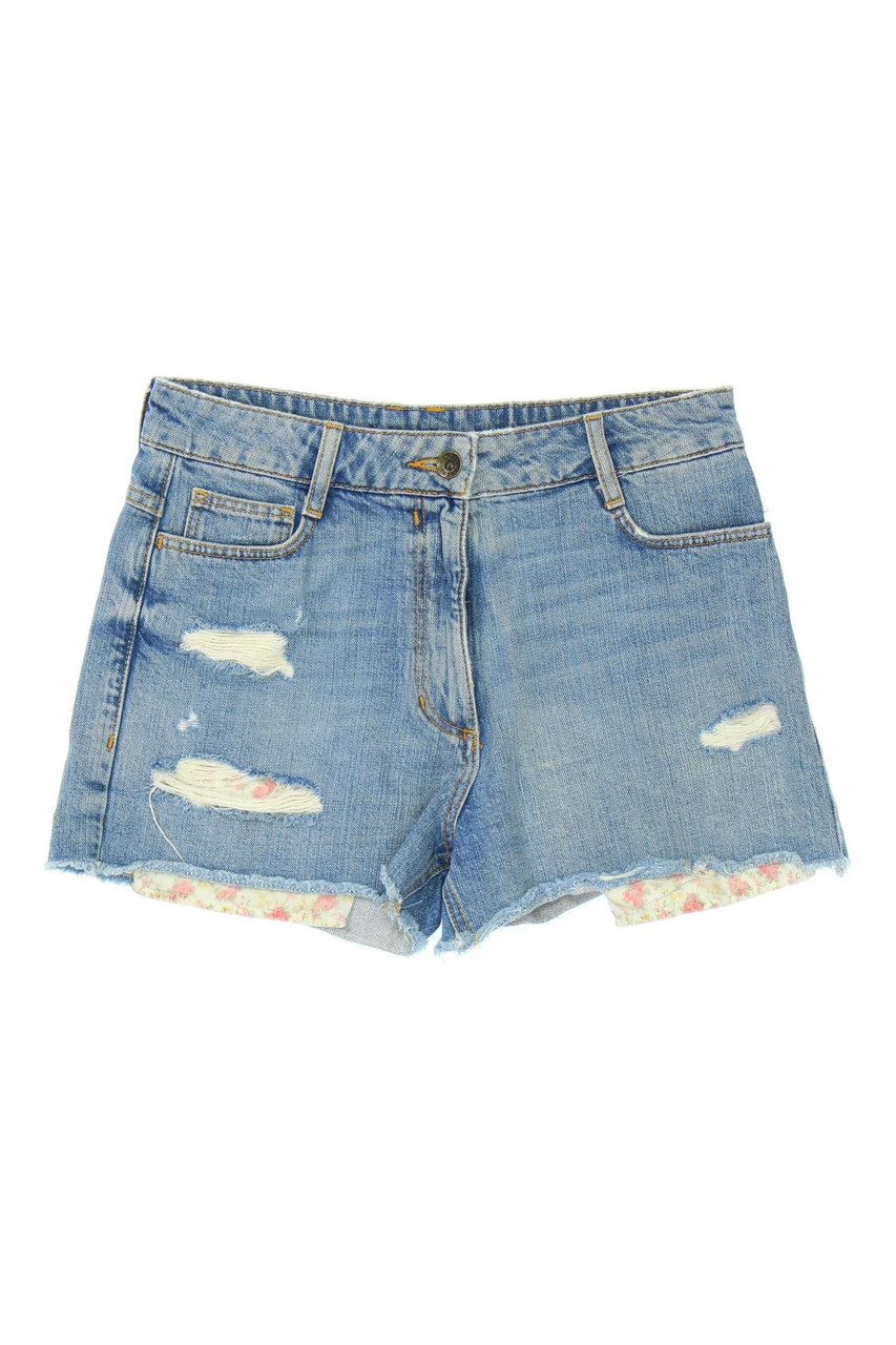 sandro - Destroyed Jeans-Shorts - D 36