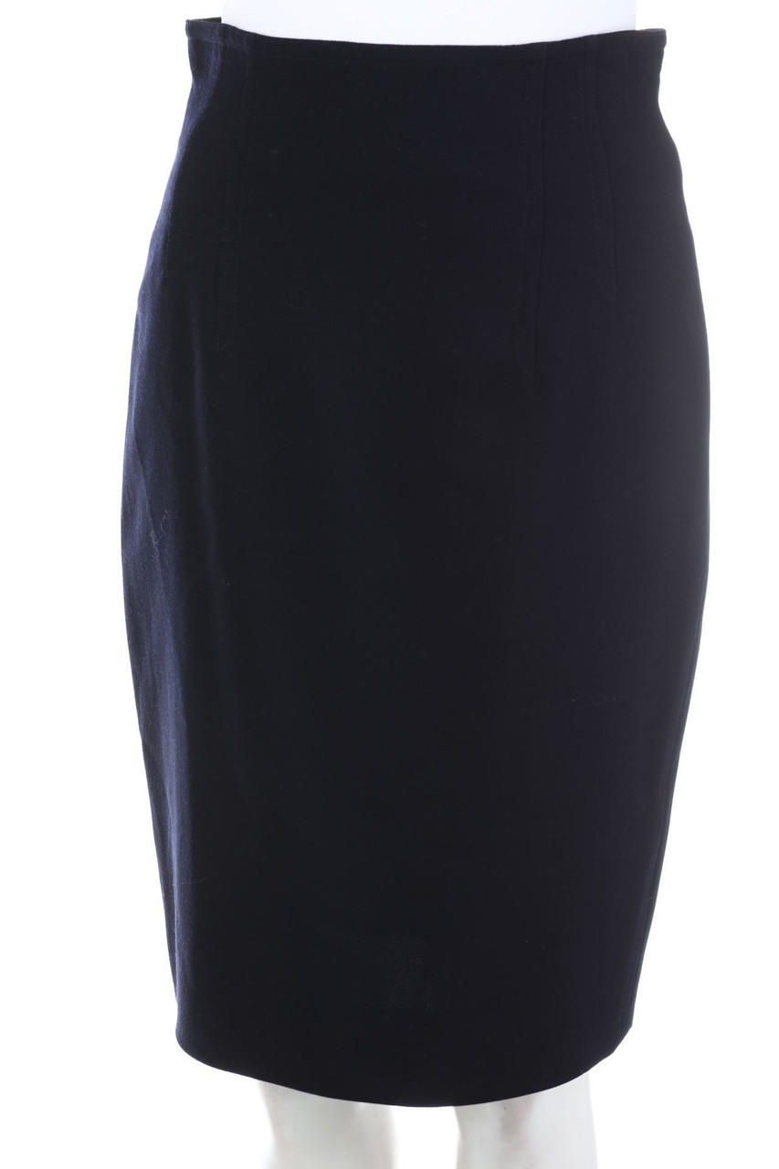 RENA LANGE - Bleistift-Rock aus Wolle - D 38