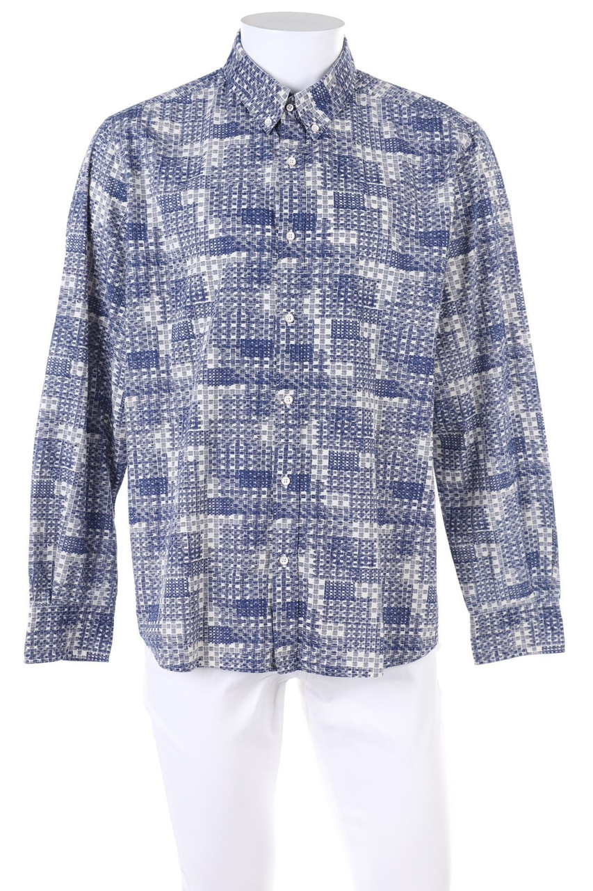Massimo Dutti - Hemd mit Print - XL