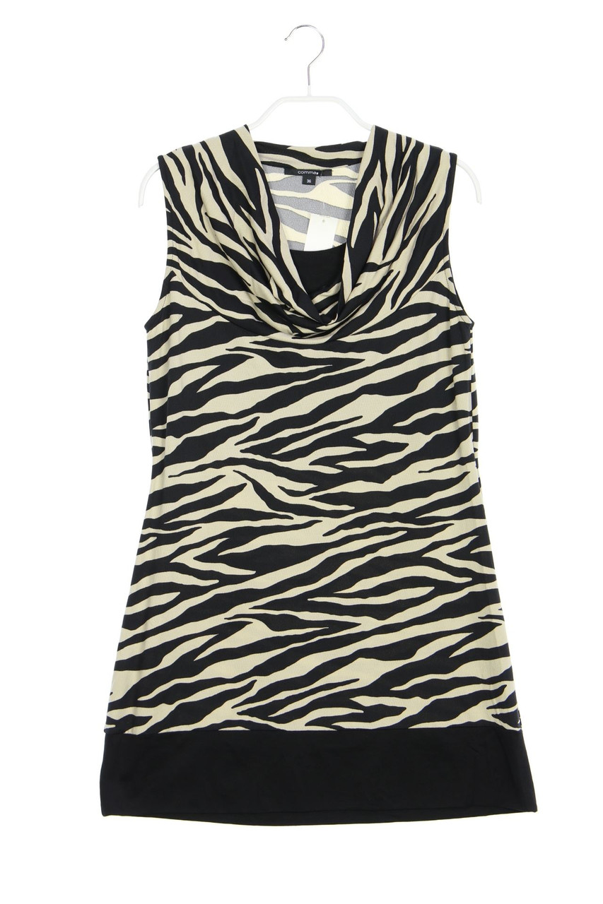 comma - Top mit Animal-Print - D 36