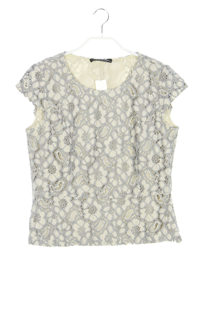 Betty Barclay COLLECTION - Kurzarm-Bluse aus Spitze - D 38