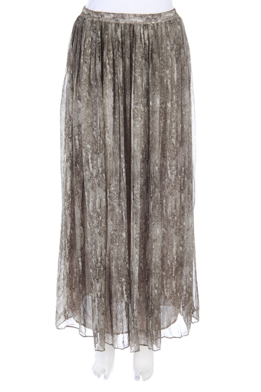 MICHAEL MICHAEL KORS - Maxi-Plissé-Rock mit Print - S