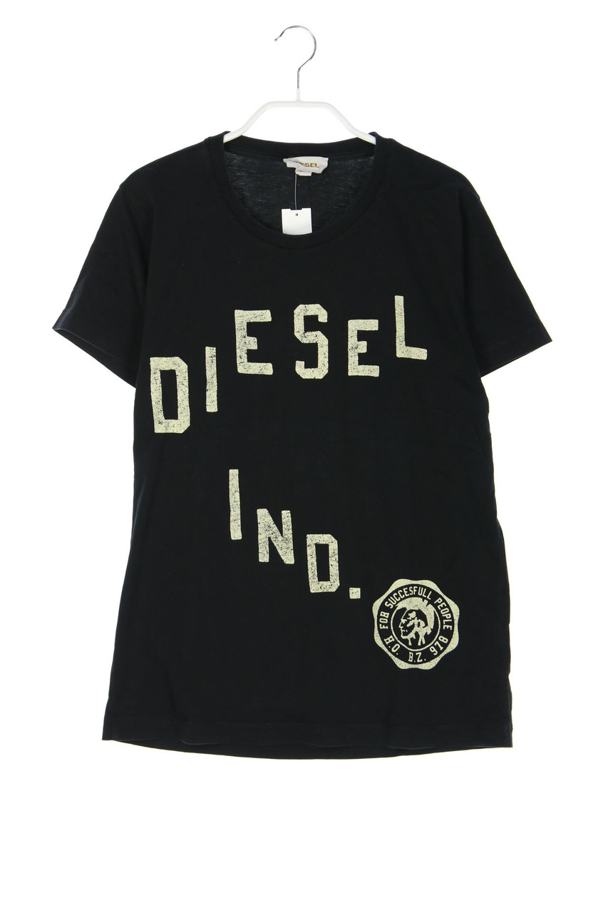 DIESEL - T-Shirt aus Baumwolle mit Logo-Print - S