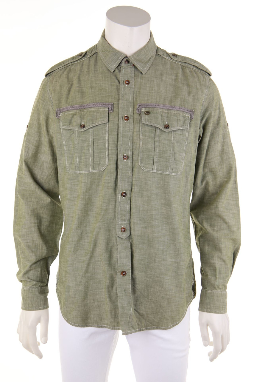 DIESEL - Hemd aus Baumwolle mit aufgesetzten Taschen - L