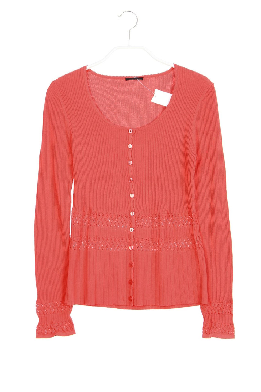 Ohne Label - Cardigan mit Lochstrick-Details - D 34-36