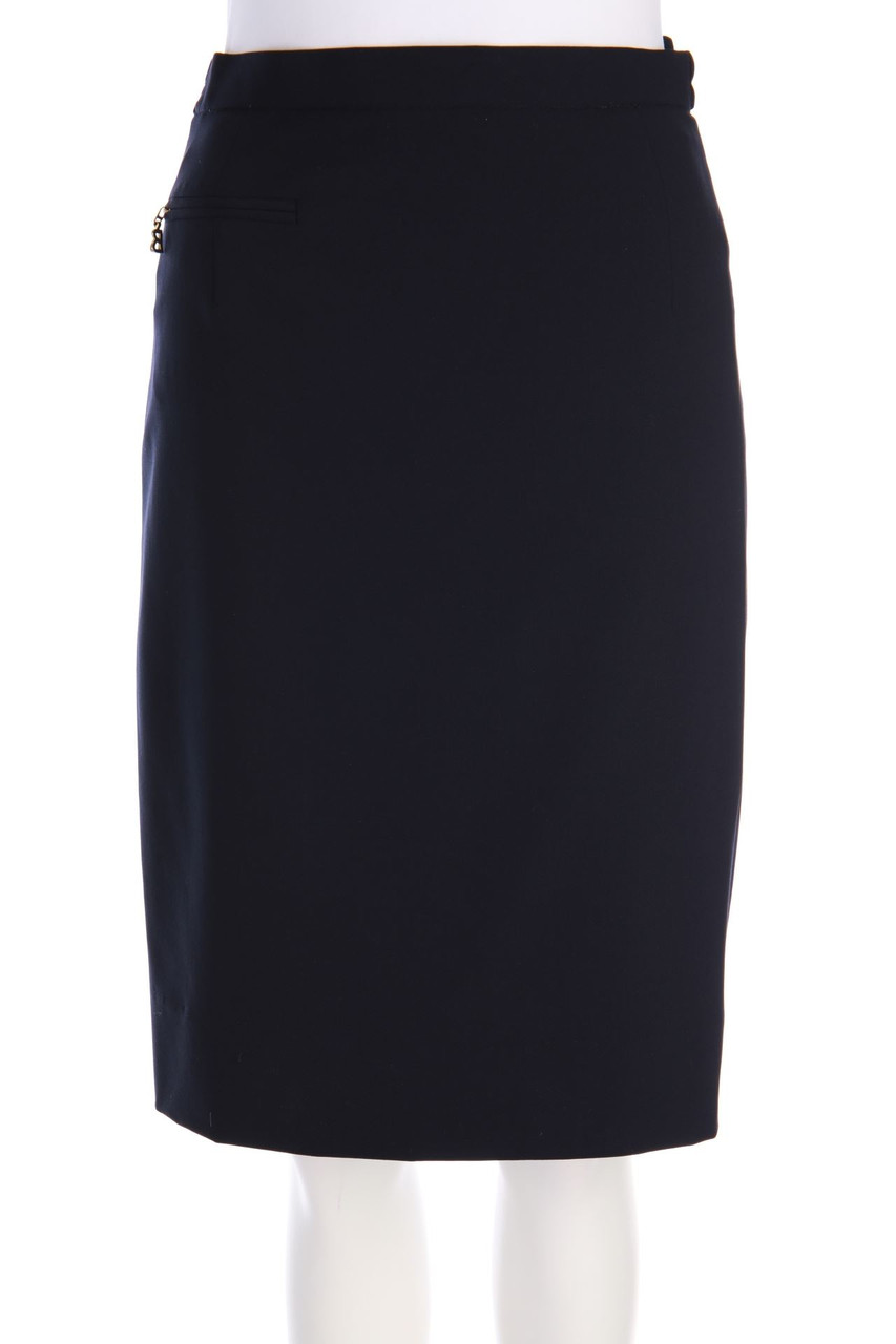 BOGNER - Vintage-Bleistift-Rock aus Schurwolle mit Stretch - D 36