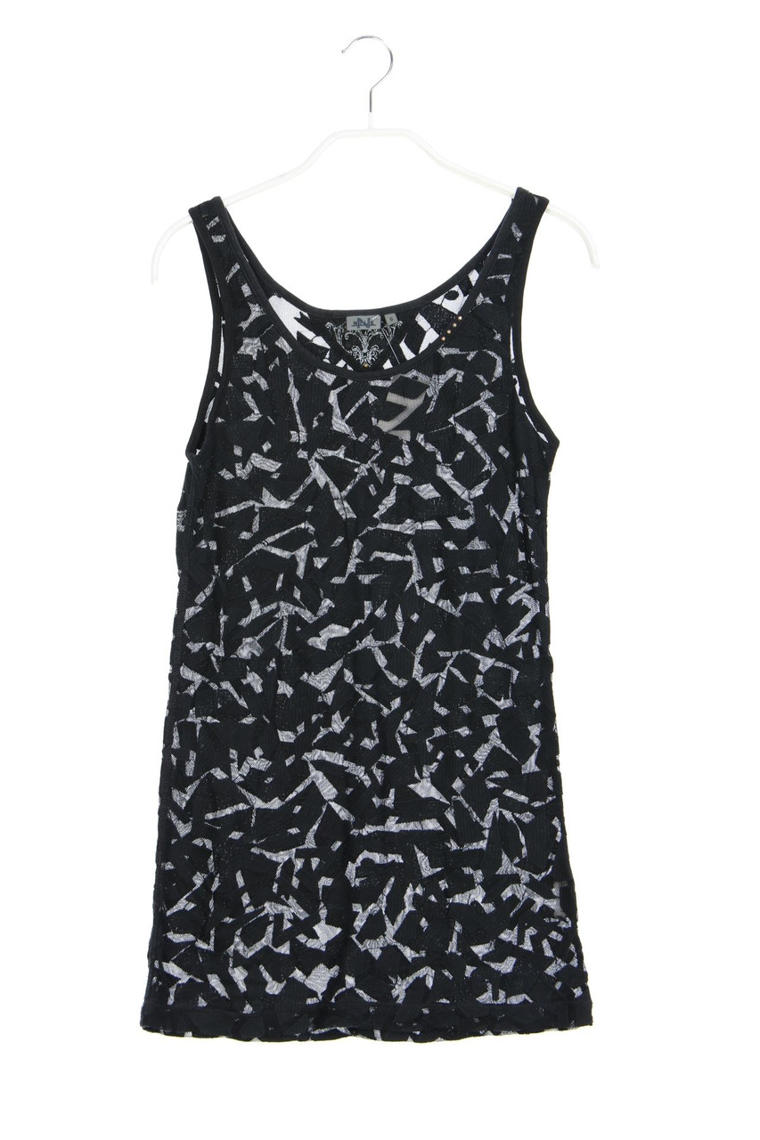 NILE - Top mit Schmuckstein-Applikation - S