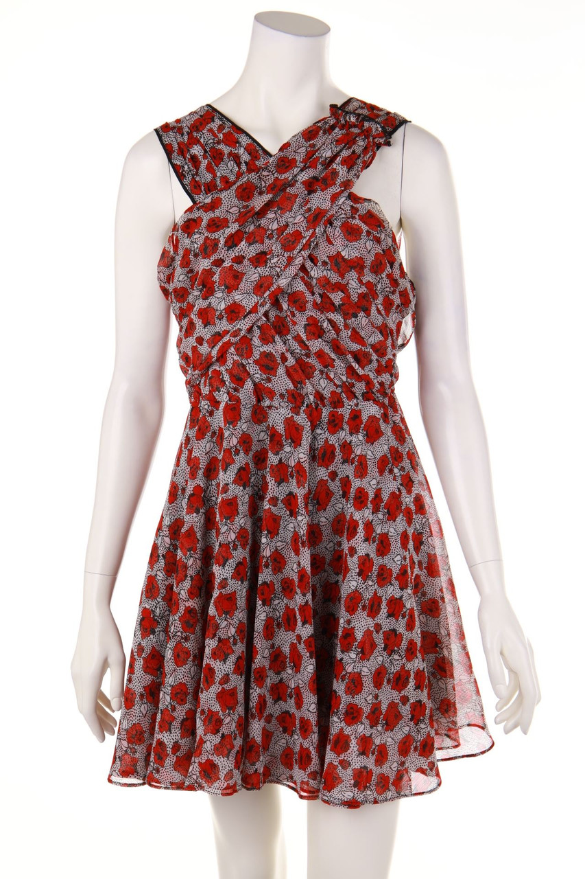 The Kooples - Kleid mit Blumen-Print - M