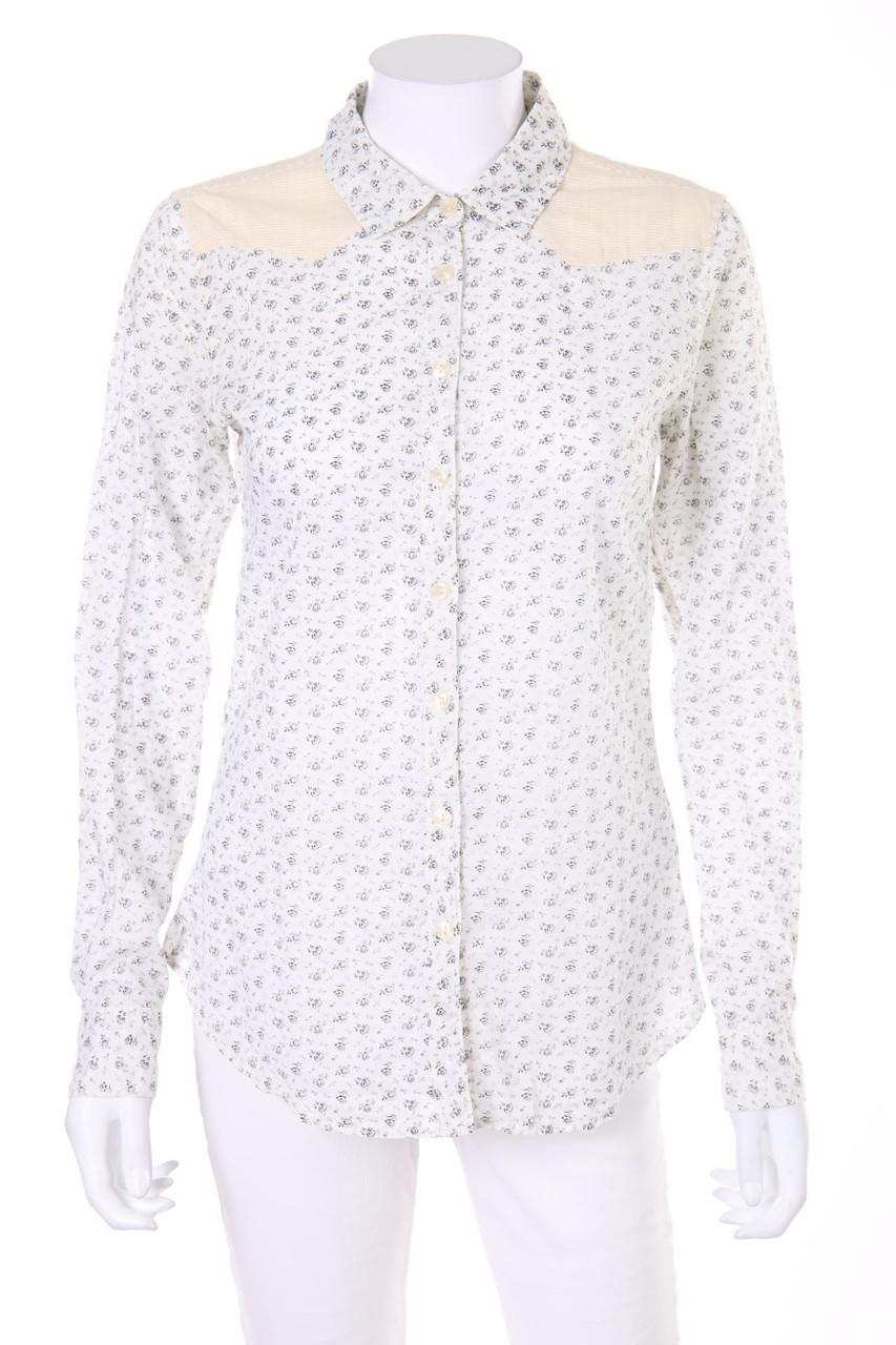 MAISON SCOTCH - Bluse mit floralem Muster - D 36