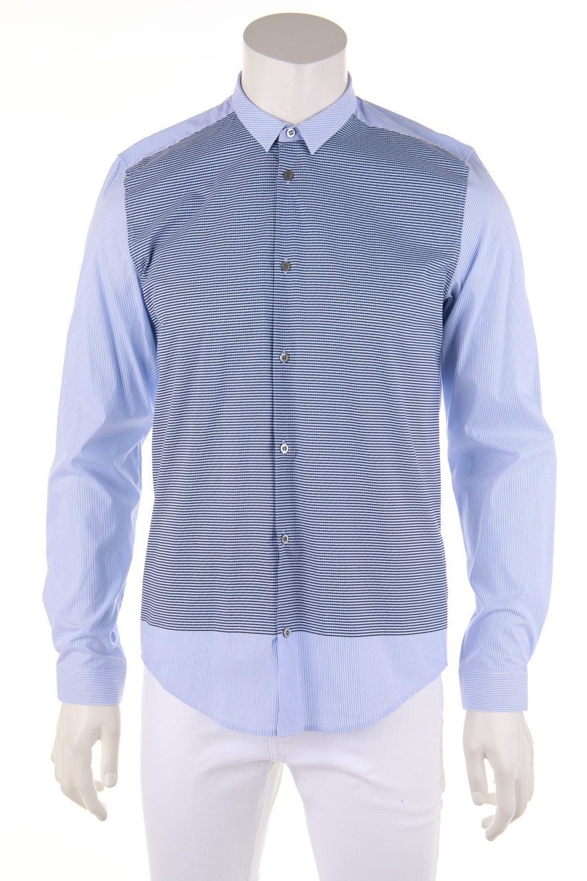 COS - Hemd aus Baumwoll-Mix mit Streifen - 39