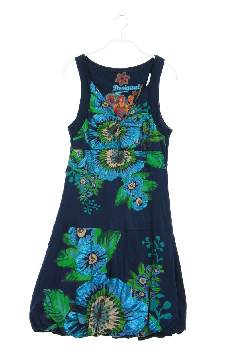 Desigual - Kleid mit Print aus Baumwolle - M