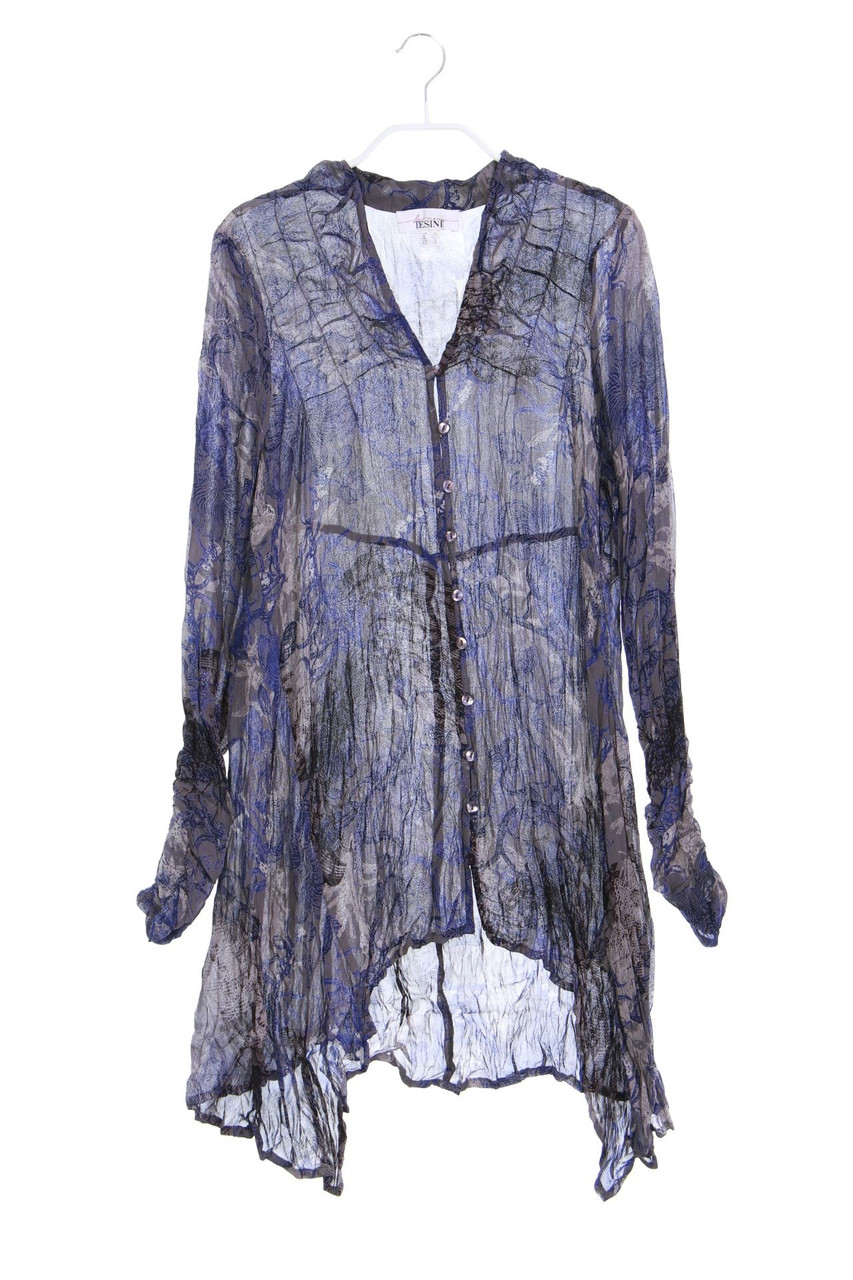 linea TESINI - Bluse mit Print - D 36