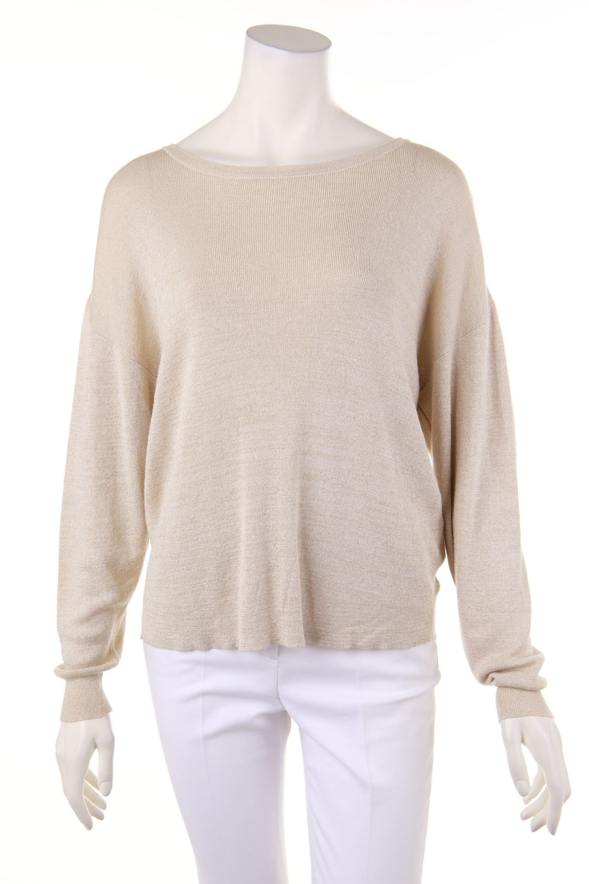 FILIPPA K - Strick-Pullover in Wickel-Optik - L