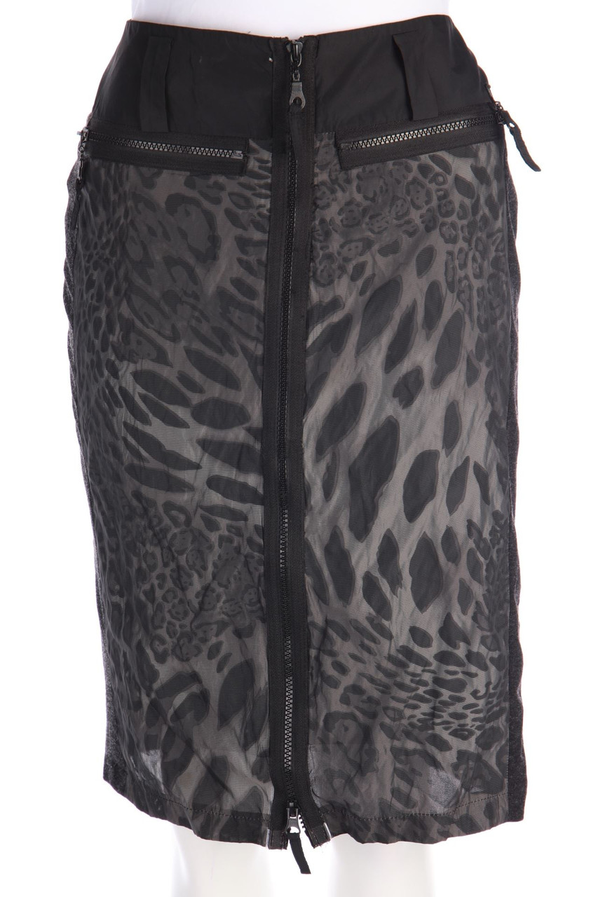 CAMPIONE - Bleistift-Rock mit Leo-Print - D 40