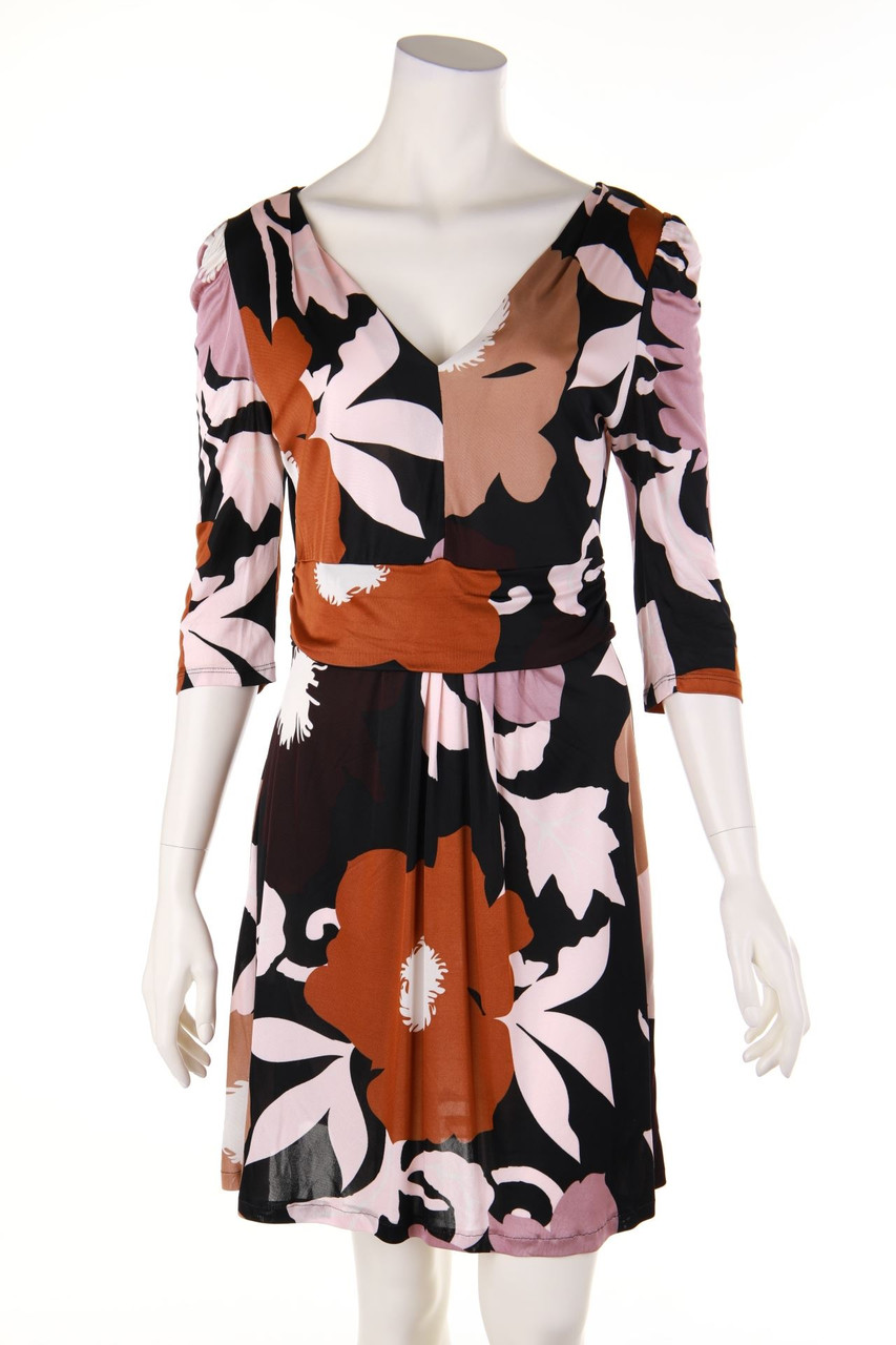 MAX&Co. tricot - Print-Kleid aus Viskose - L