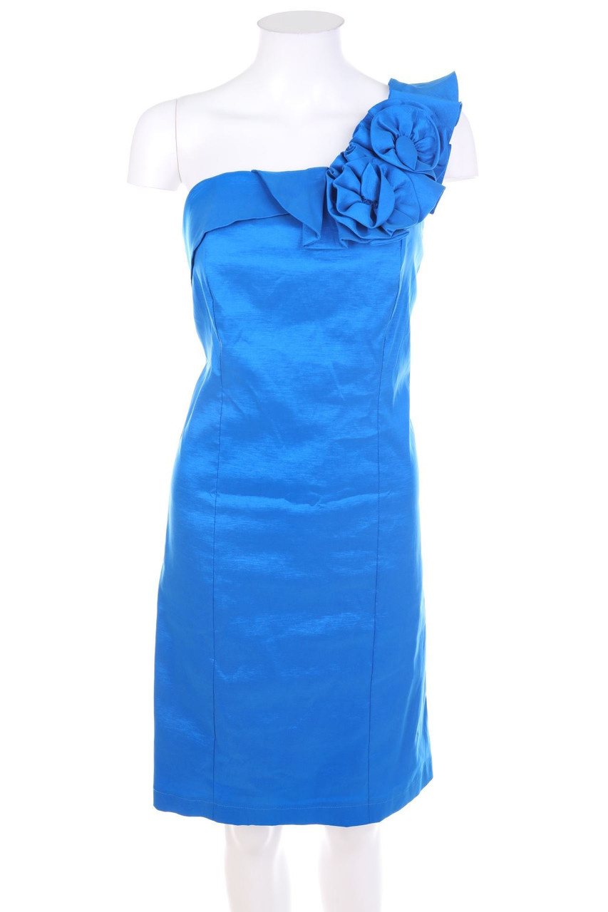 GLÖÖCKLER - One-Shoulder Abendkleid mit Applikationen - D 42