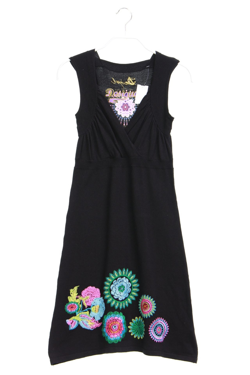 Desigual - Kleid mit Stickereien - XS