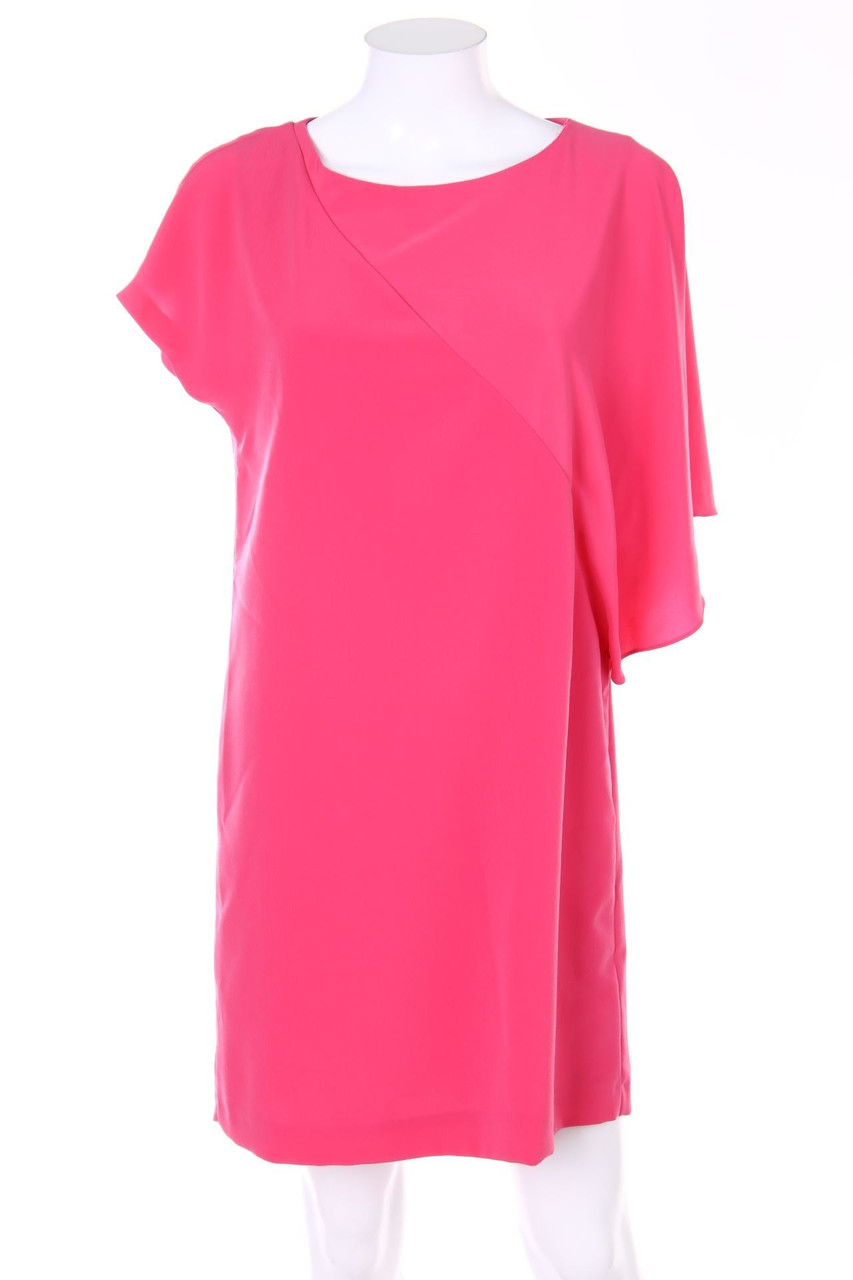 ZARA - Clean Chic-Kleid mit asymmetrischem Schnitt - M