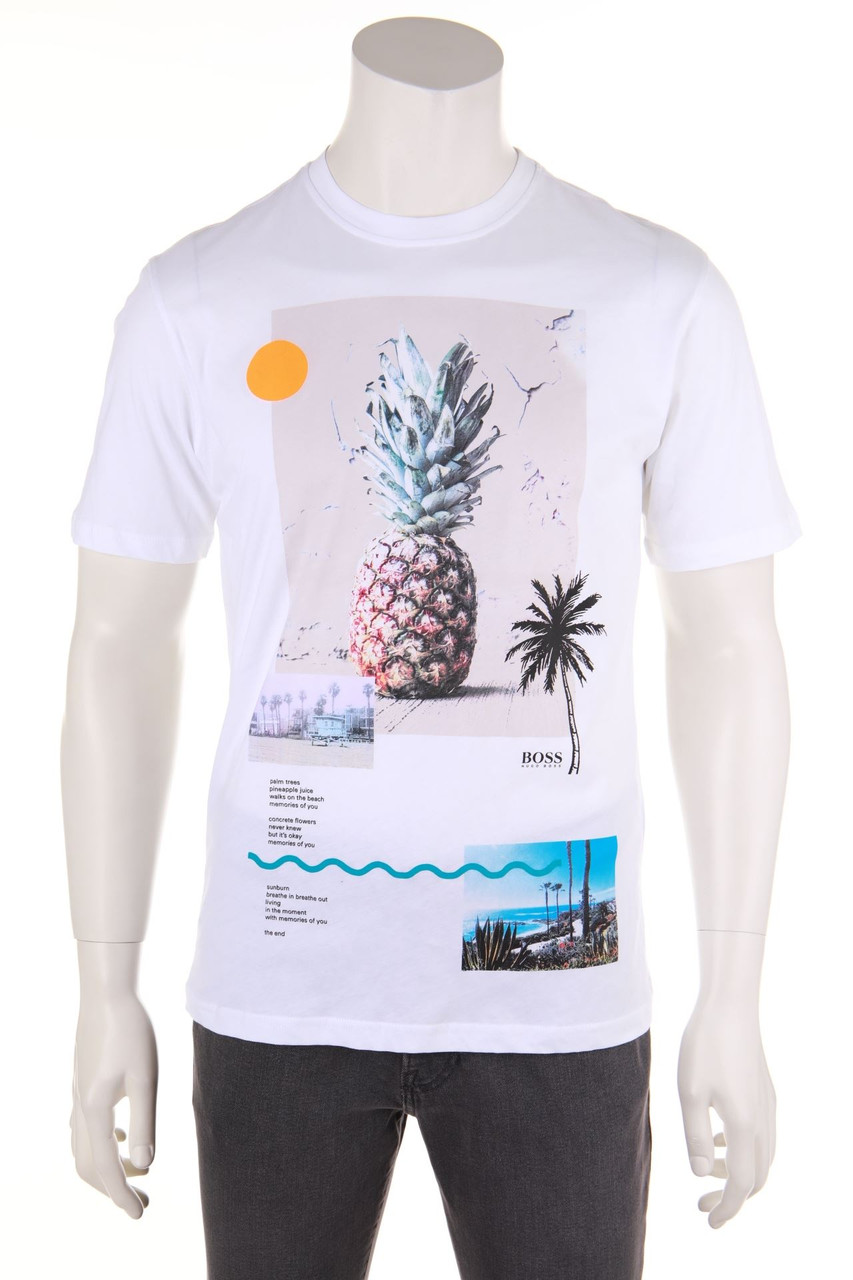 BOSS HUGO BOSS - T-Shirt mit Foto-Print - S
