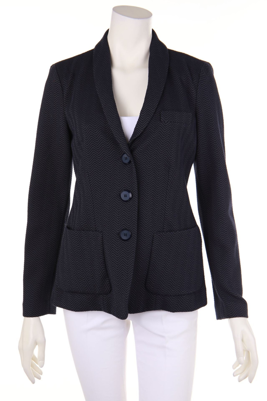 EMPORIO ARMANI - Blazer mit Zickzack-Muster - D 42
