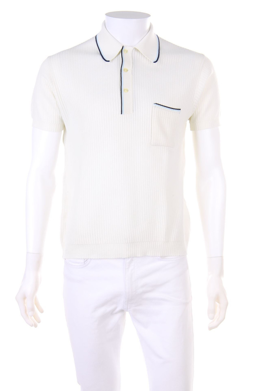 TREVIRA - Strick-Poloshirt - S
