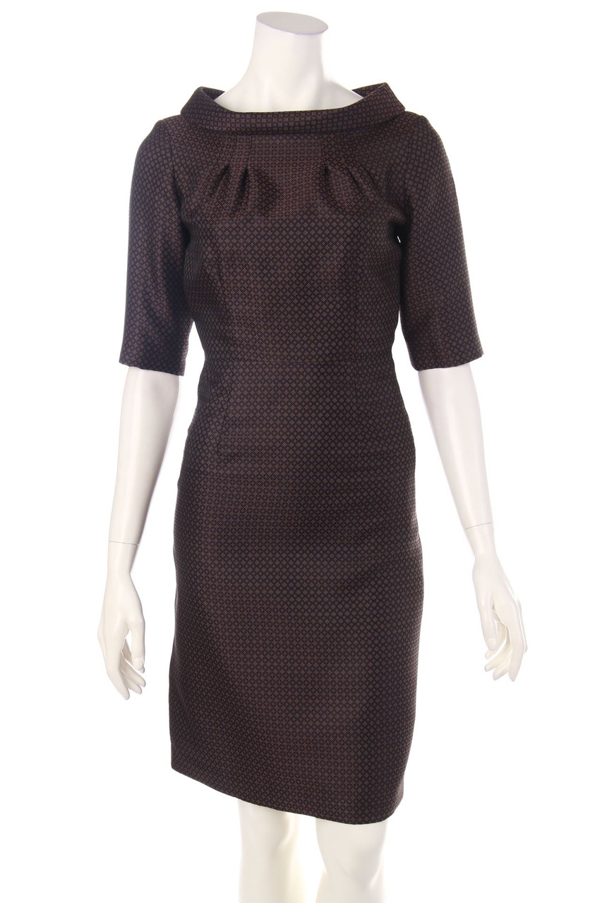 EMMETT McCARTHY EMc2 - Abendkleid mit geometrischem Muster - D 34