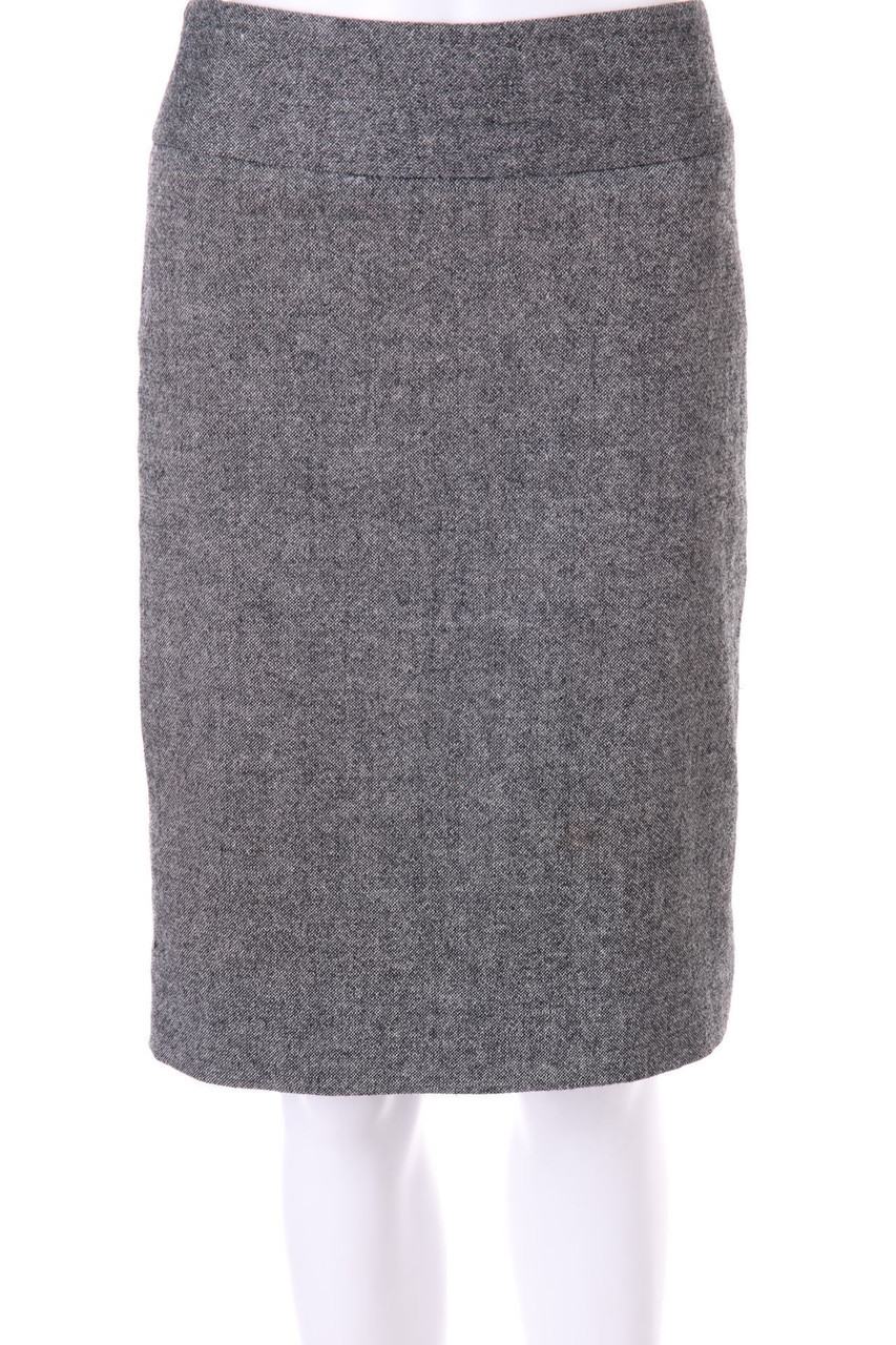 BANANA REPUBLIC - Rock aus Woll-Mix mit Reißverschluss - D 34