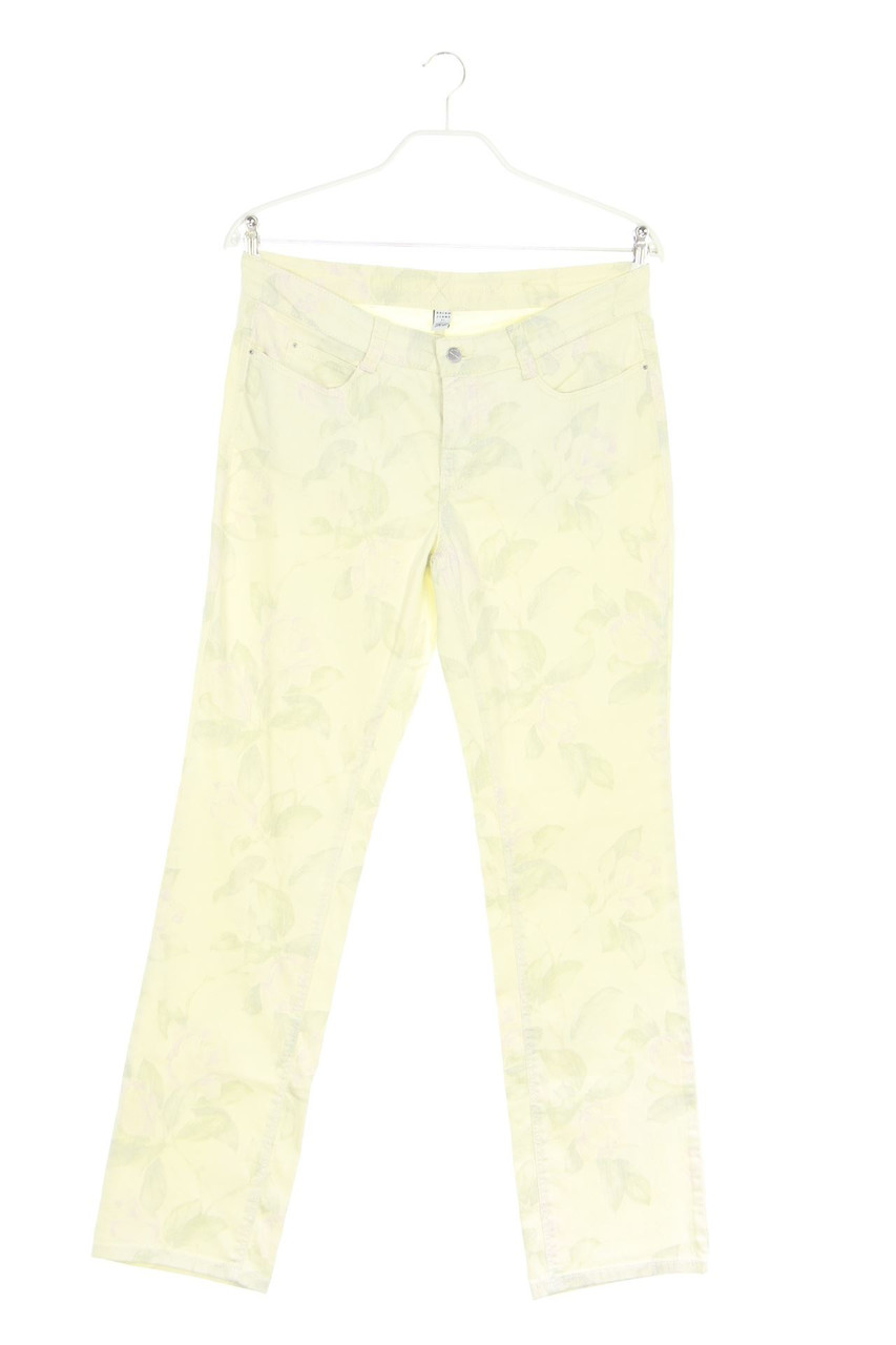 MAC - Hose mit Print aus Baumwoll-Mix mit floralem Muster - W32