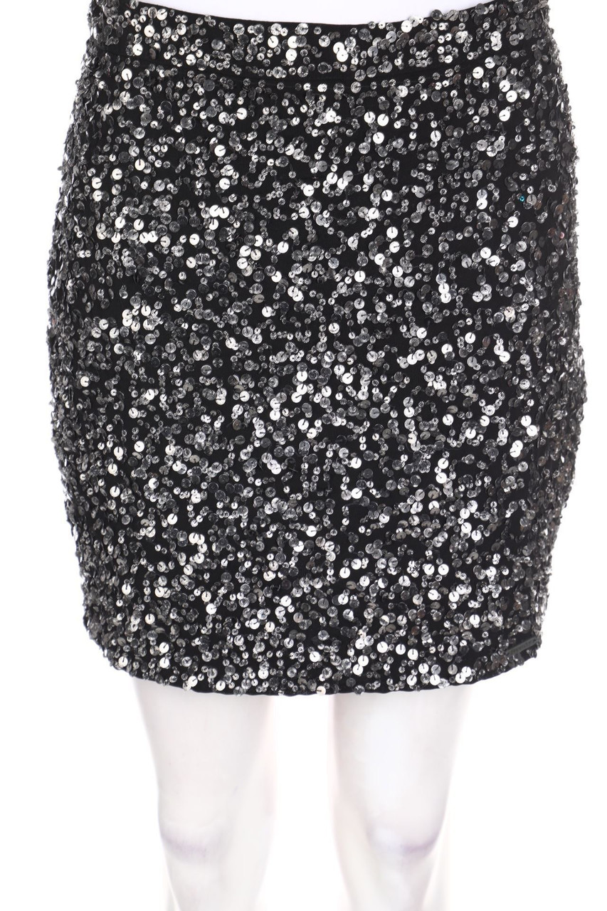 Superdry - Mini-Minirock mit Pailletten - S