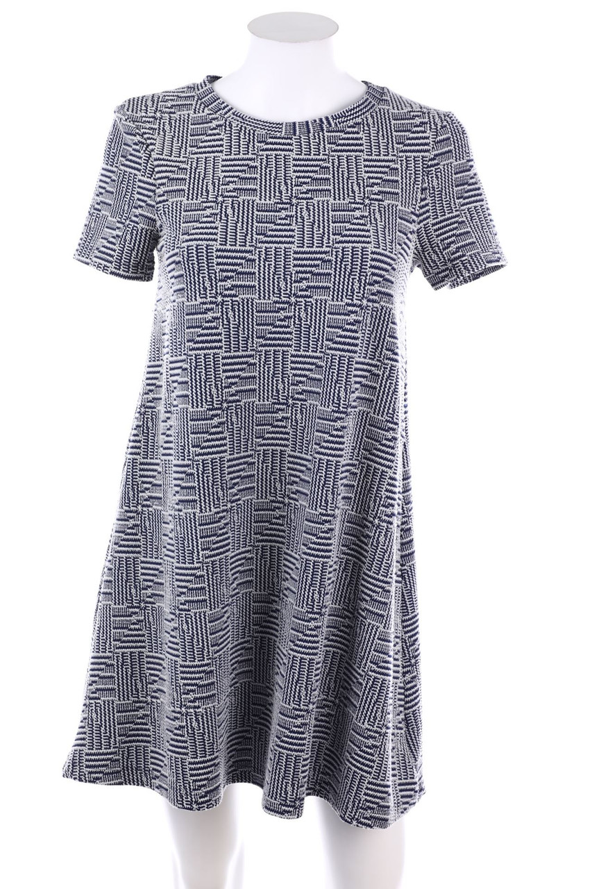ZARA TRF - Kleid mit Geo-Print - S